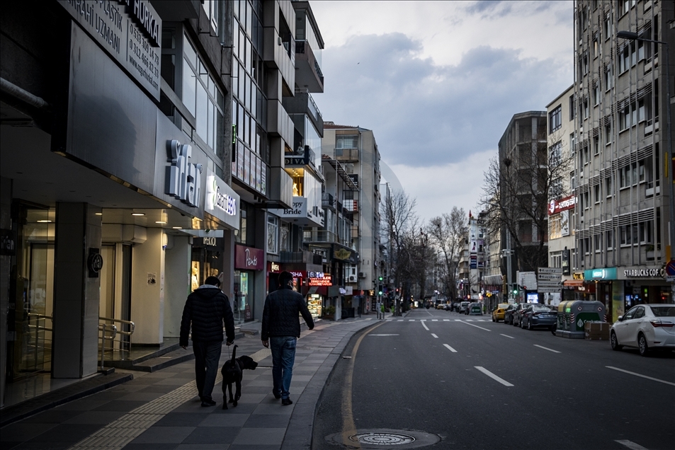 Covid-19 curfew in Ankara
