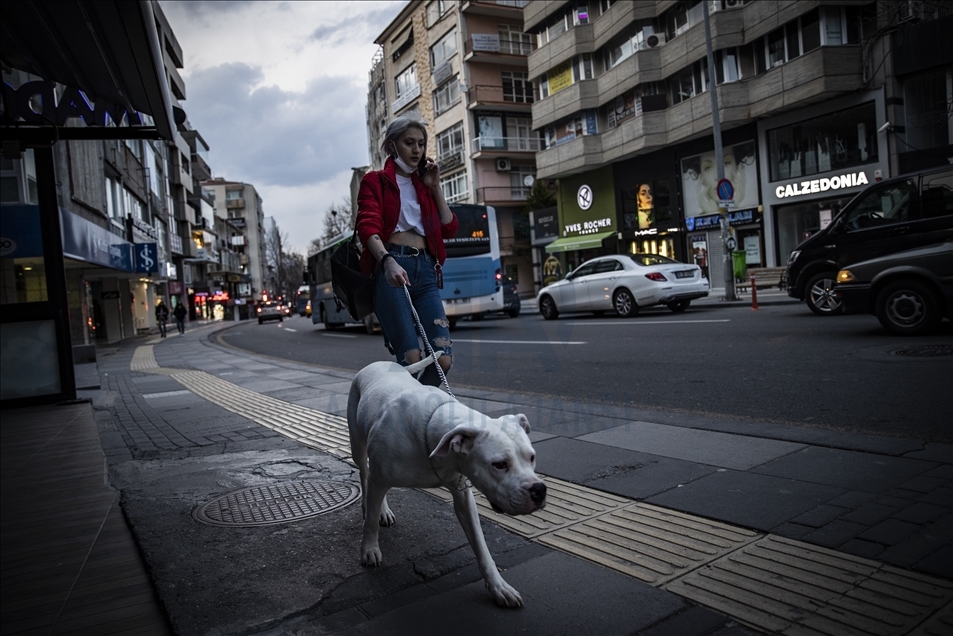 Covid-19 curfew in Ankara