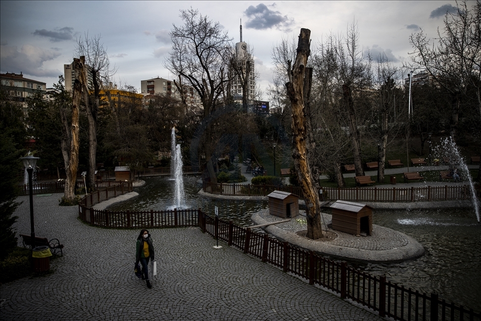 Covid-19 curfew in Ankara
