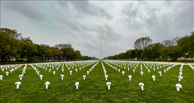 Homenaje a las víctimas de la violencia armada en EEUU