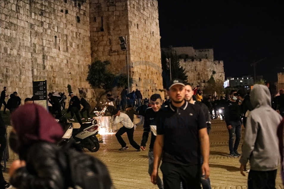 بازداشت 8 فلسطینی توسط اسرائیل در مسجدالاقصی