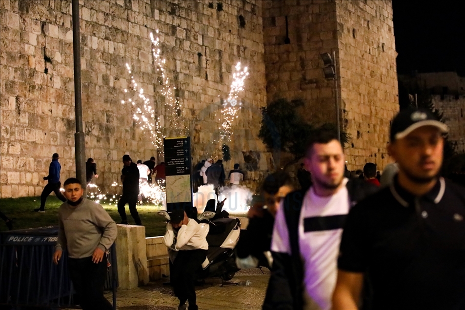 بازداشت 8 فلسطینی توسط اسرائیل در مسجدالاقصی