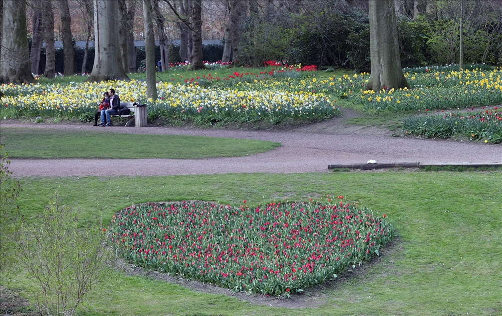 18th international flower exhibition at Grand Bigard Castle in Brussels