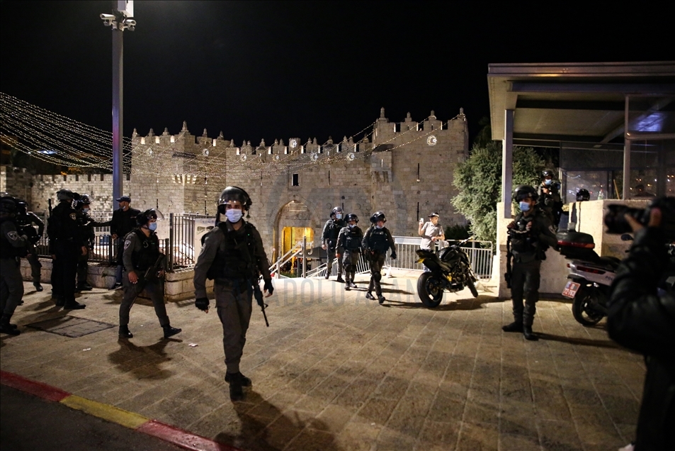 بازداشت 8 فلسطینی توسط اسرائیل در مسجدالاقصی