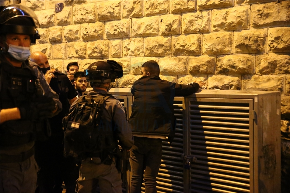 بازداشت 8 فلسطینی توسط اسرائیل در مسجدالاقصی