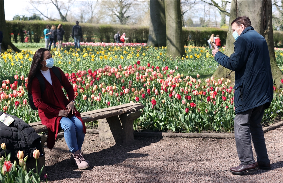 18th international flower exhibition at Grand Bigard Castle in Brussels