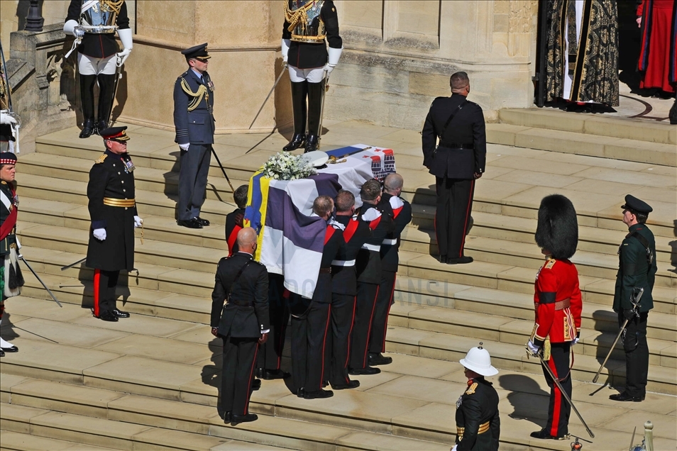 İngiltere Kraliçesi 2. Elizabeth'in eşi Prens Philip için cenaze töreni düzenlendi