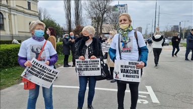 Počeo novi protest u Sarajevu: Građani traže smjenu vlasti i nabavku vakcina