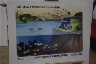 Mostar: Otvorena izložba karikatura "Uborak - da nije žalosno bilo bi smiješno"