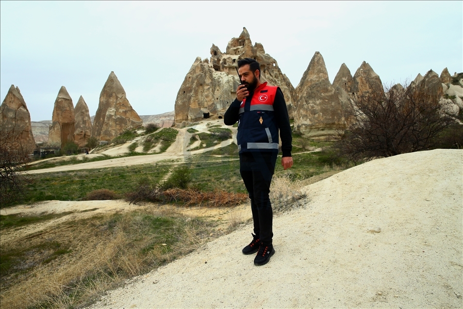 Amatör telsizciler Kapadokya'da kesintisiz iletişim için gönüllü çalışıyor