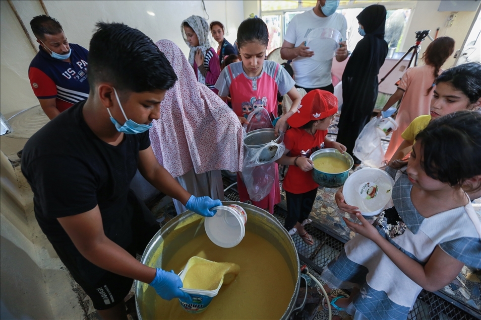 Irak'ta çöplük alandan yoksulların iftar adresine dönüşen aşevi: Çorbahane