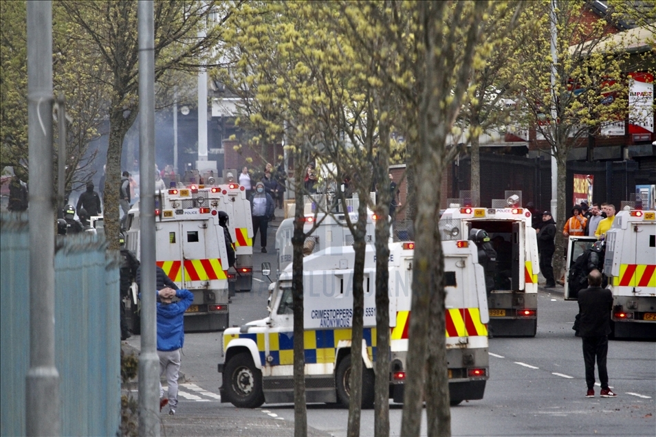 Loyalist Protest Against The Northern Ireland Protocol