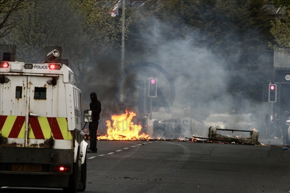 Loyalist Protest Against The Northern Ireland Protocol
