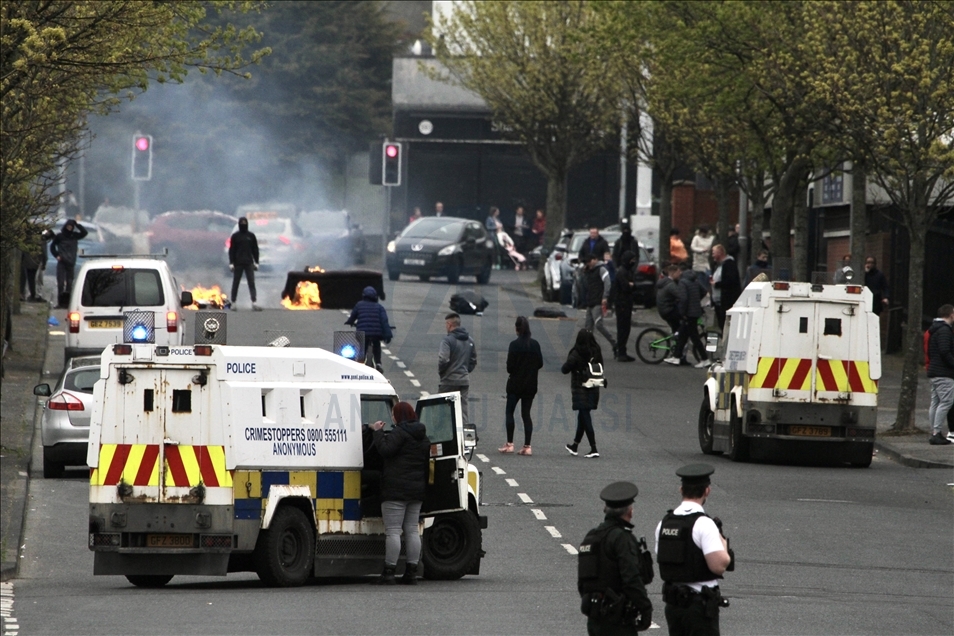 Loyalist Protest Against The Northern Ireland Protocol