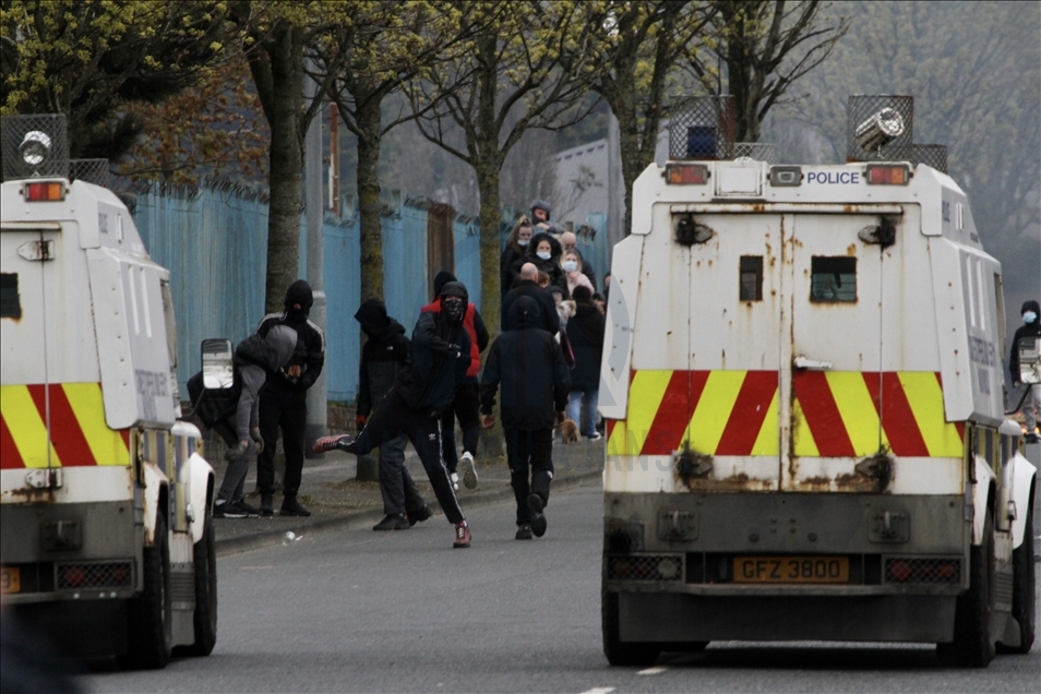 Loyalist Protest Against The Northern Ireland Protocol