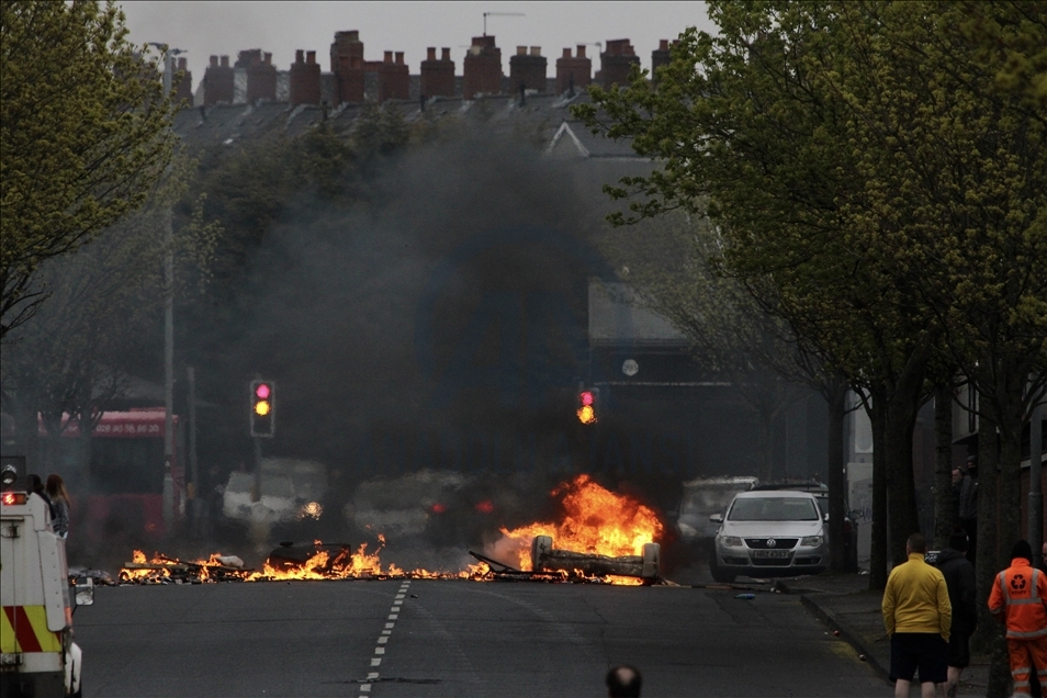 Loyalist Protest Against The Northern Ireland Protocol