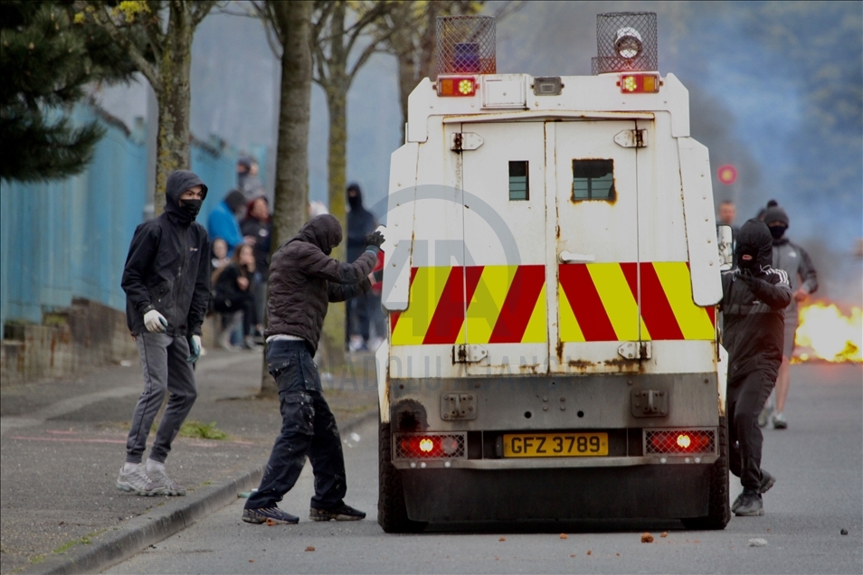 Loyalist Protest Against The Northern Ireland Protocol