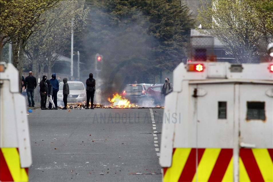 Loyalist Protest Against The Northern Ireland Protocol