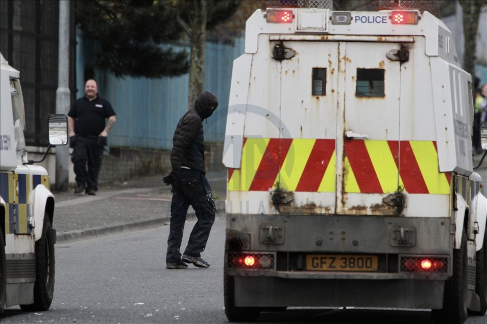 Loyalist Protest Against The Northern Ireland Protocol