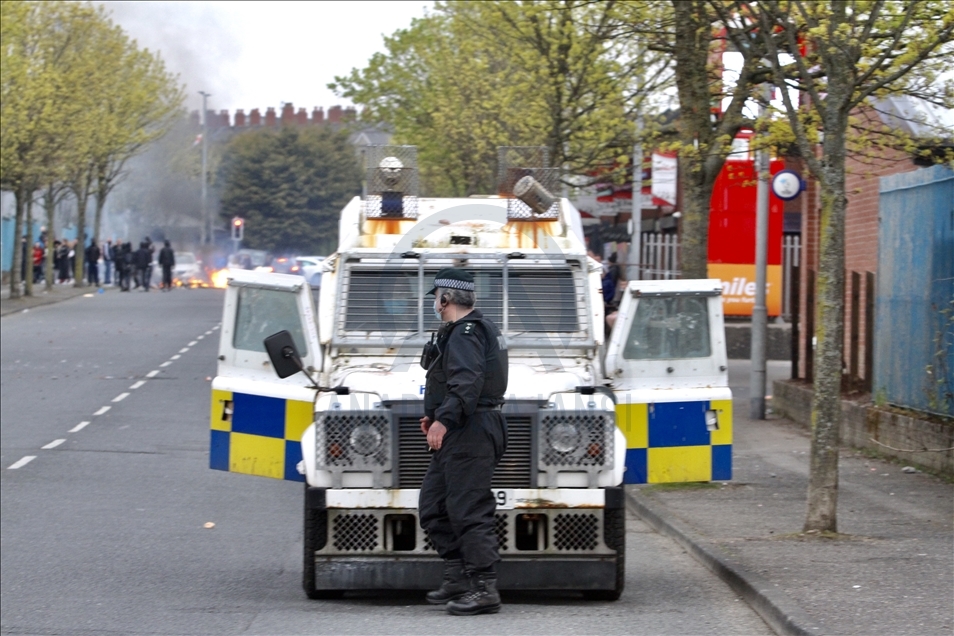 Loyalist Protest Against The Northern Ireland Protocol