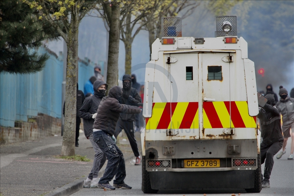 Loyalist Protest Against The Northern Ireland Protocol