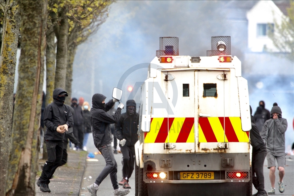 Loyalist Protest Against The Northern Ireland Protocol