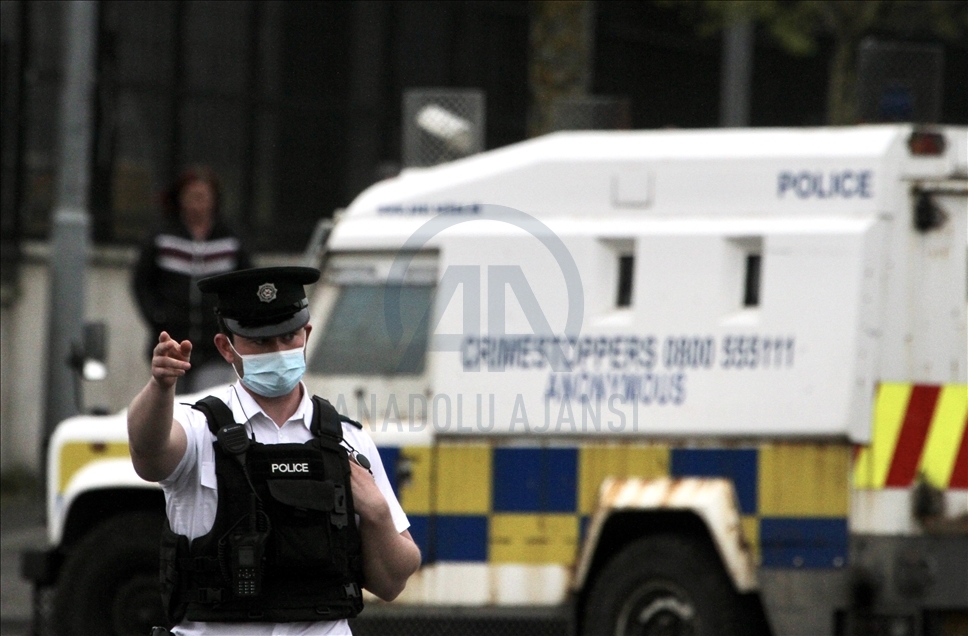 Loyalist Protest Against The Northern Ireland Protocol