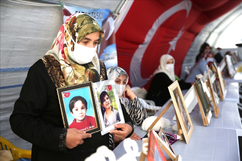 Diyarbakır anneleri evlat nöbetini kararlılıkla sürdürüyor