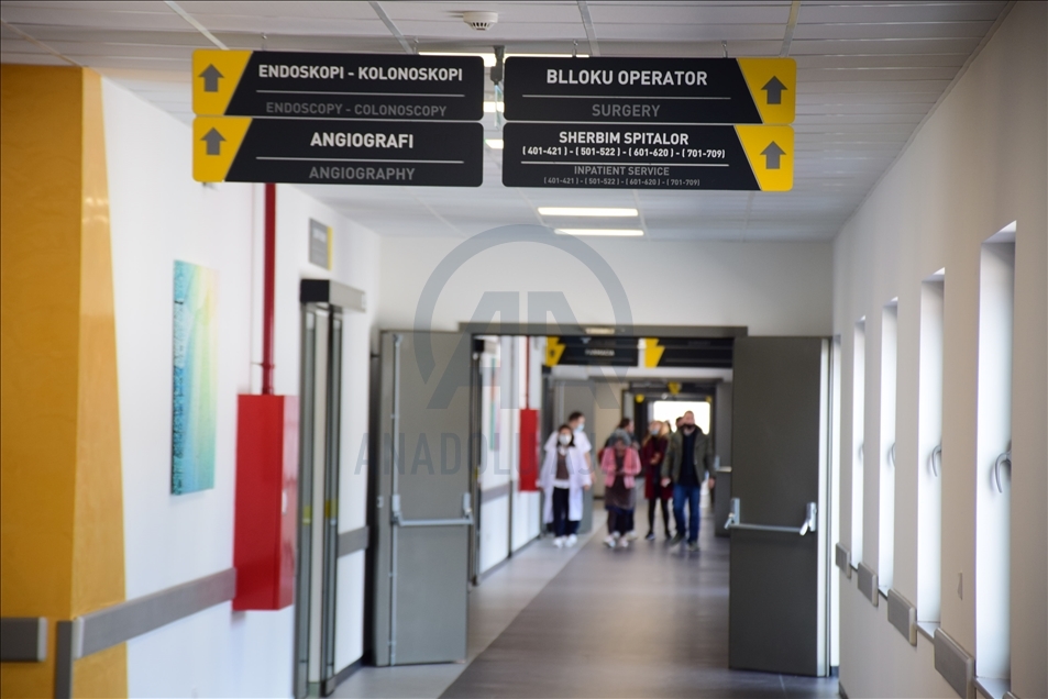 Opening ceremony of Turkey-Albania Fier Friendship Hospital