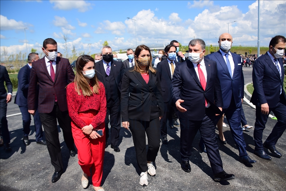 Opening ceremony of Turkey-Albania Fier Friendship Hospital