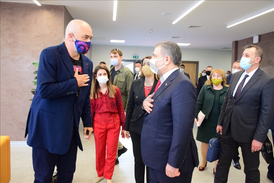 Opening ceremony of Turkey-Albania Fier Friendship Hospital