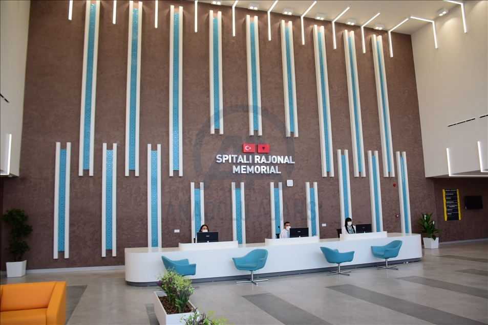 Opening ceremony of Turkey-Albania Fier Friendship Hospital