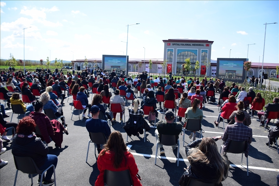 Opening ceremony of Turkey-Albania Fier Friendship Hospital