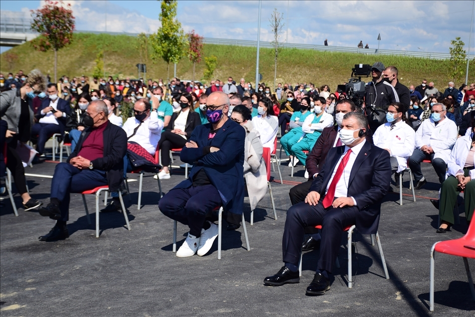 Opening ceremony of Turkey-Albania Fier Friendship Hospital