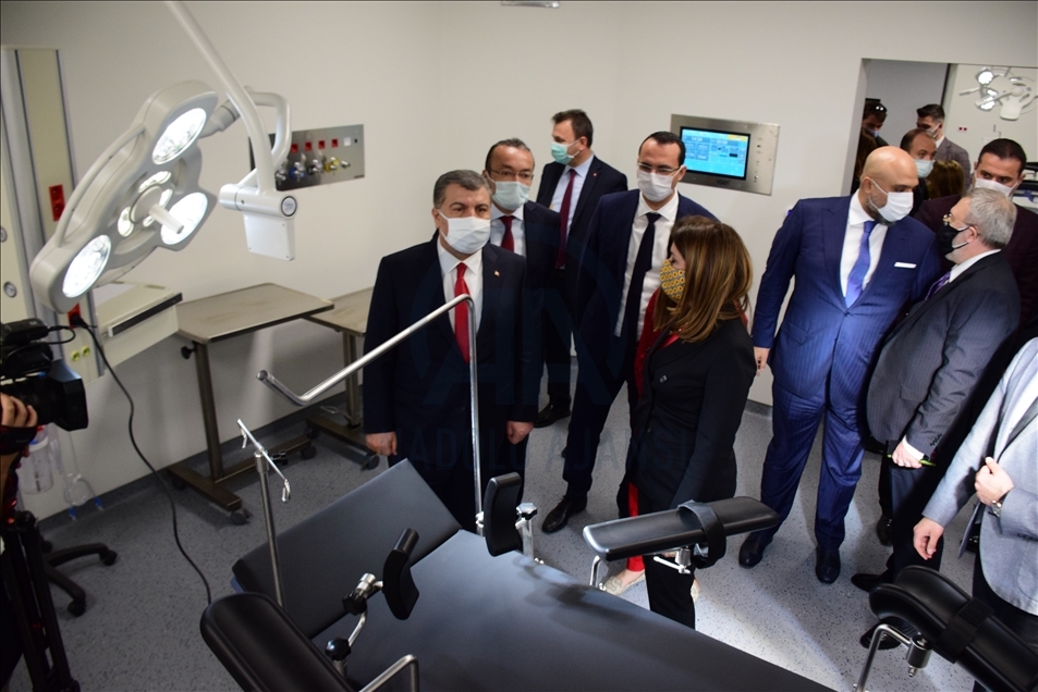 Opening ceremony of Turkey-Albania Fier Friendship Hospital