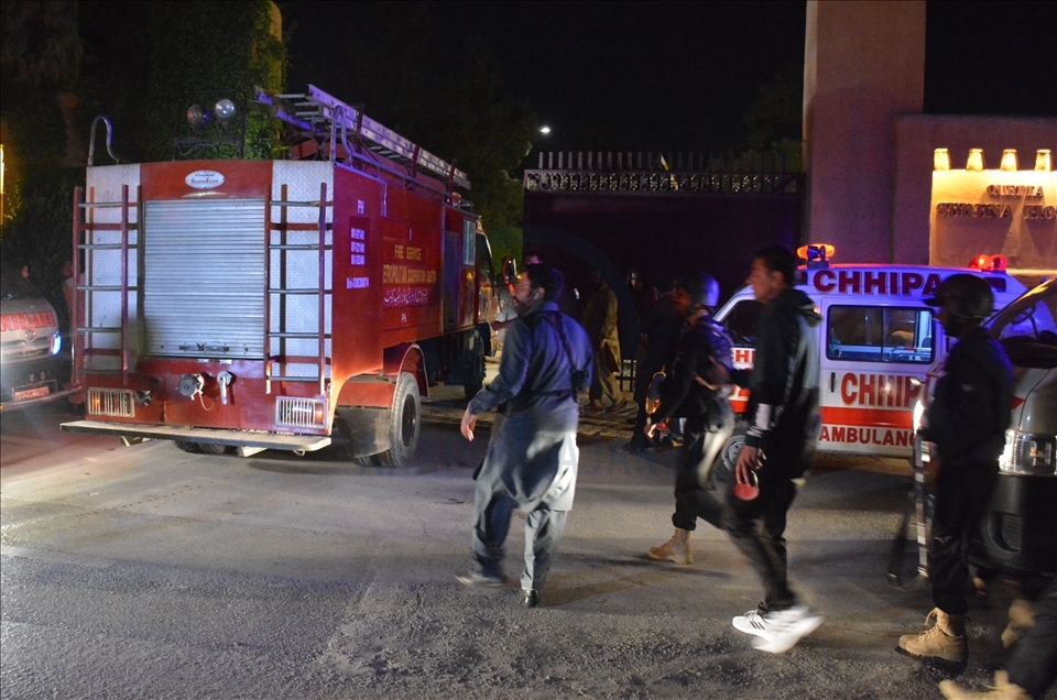 Blast in Quetta Sereena Hotel 