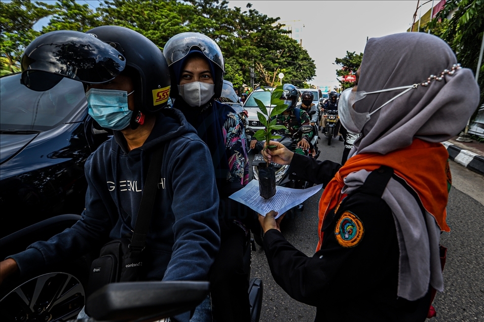 Aktivis lingkungan di Palembang peringati Hari Bumi Internasional