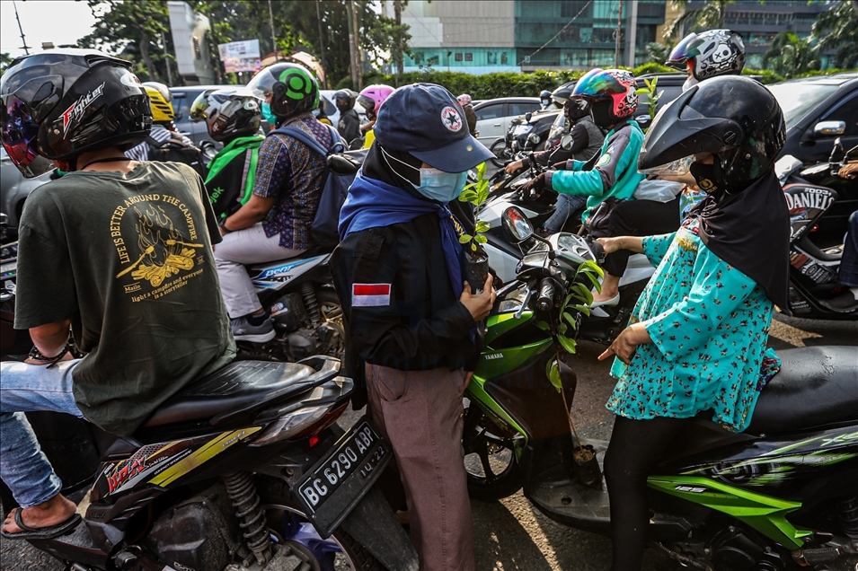 Aktivis lingkungan di Palembang peringati Hari Bumi Internasional