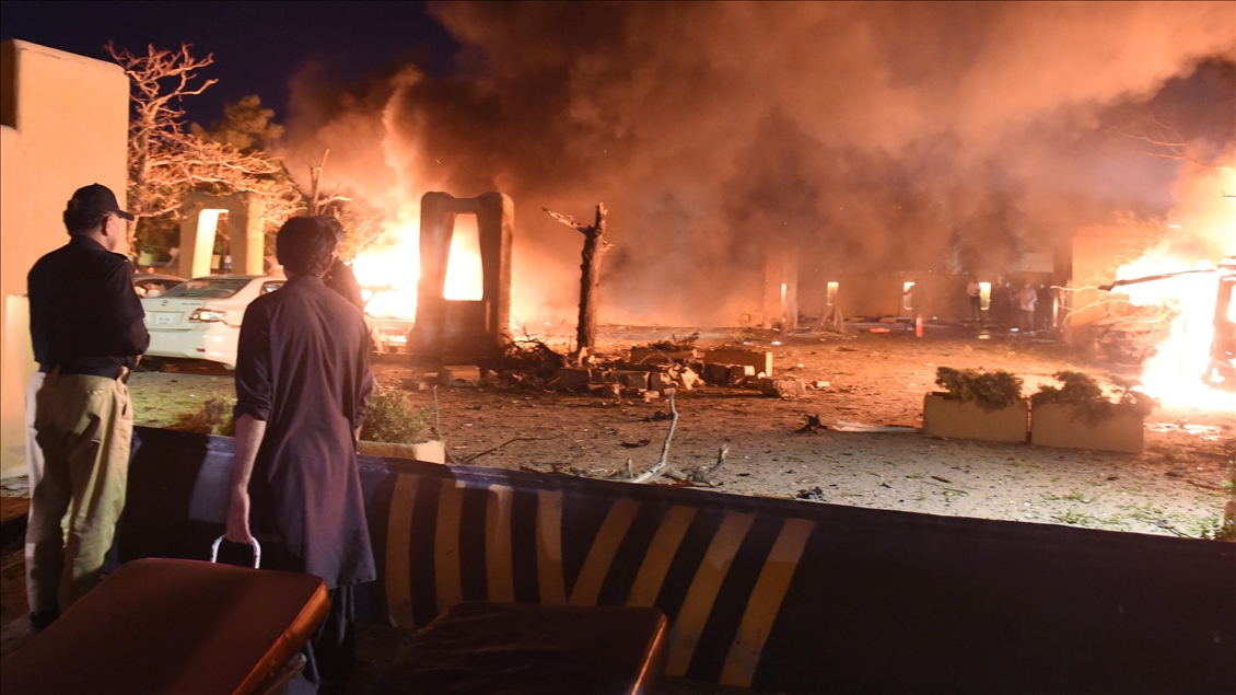Blast in Quetta Sereena Hotel