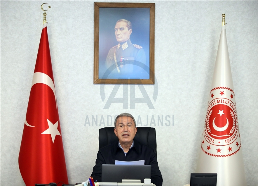 Cumhurbaşkanı Erdoğan, "Pençe-Şimşek ve Pençe-Yıldırım Operasyonu" Komuta Merkezi'ne bağlandı: