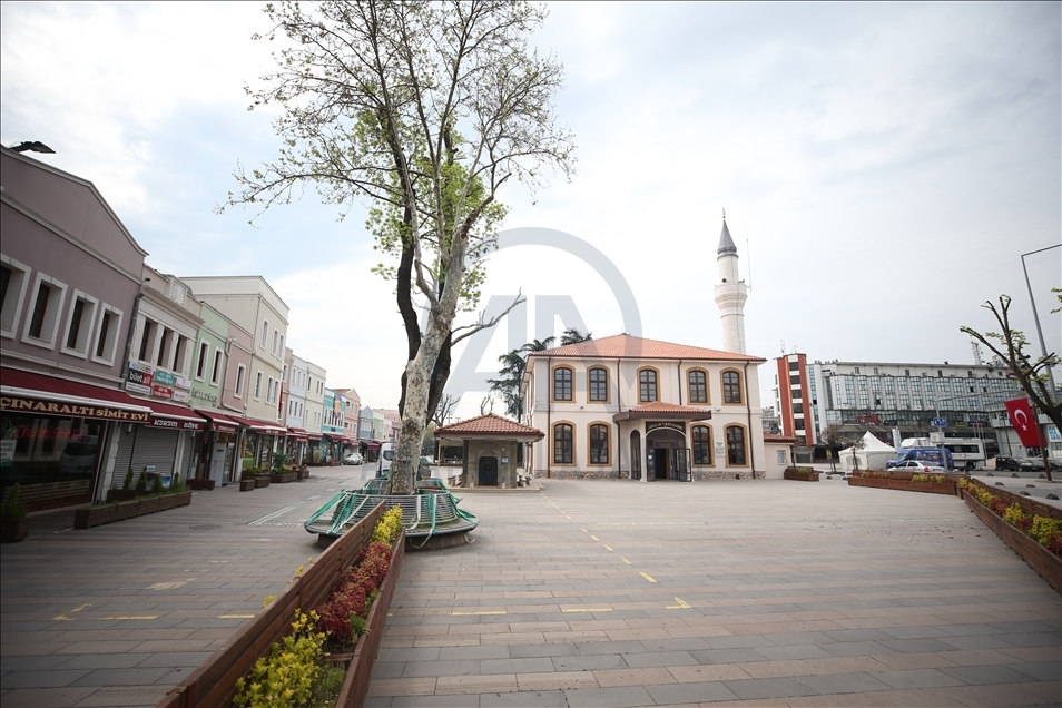 Sakarya'da cadde ve sokaklarda sessizlik hakim