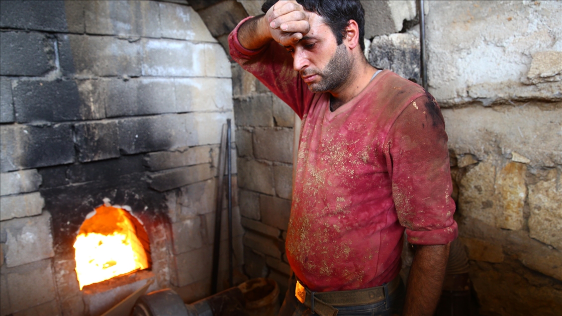 Avanos’ta çanakları pişiren ustalar 900 derecelik ısıda oruç tutuyor