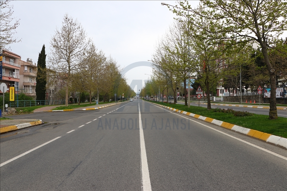 Trakya sokağa çıkma kısıtlamasıyla sessizliğe büründü