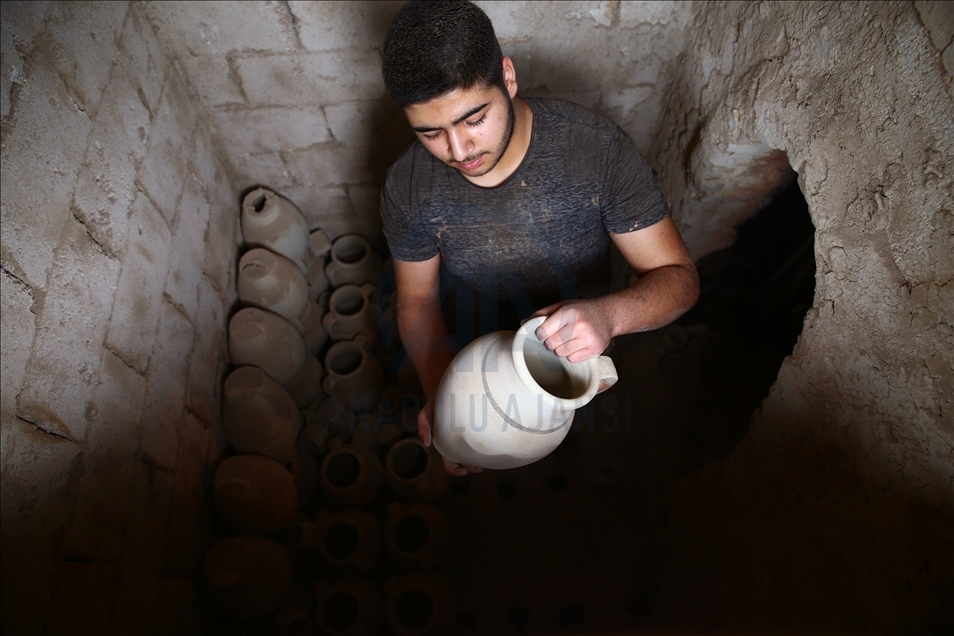 Avanos’ta çanakları pişiren ustalar 900 derecelik ısıda oruç tutuyor