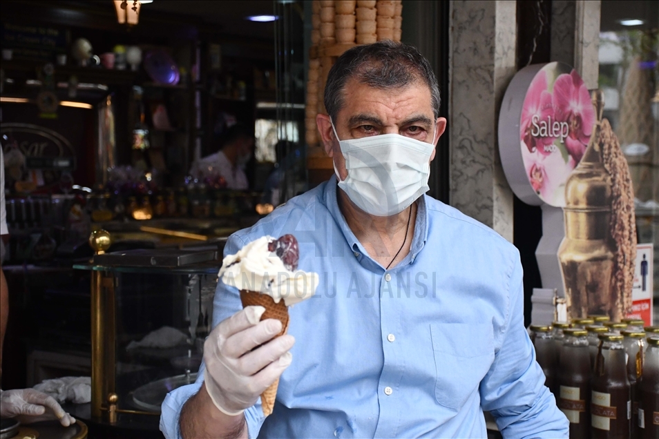 "Dondurmanın başkenti"nde ramazana özel hurmalı dondurma