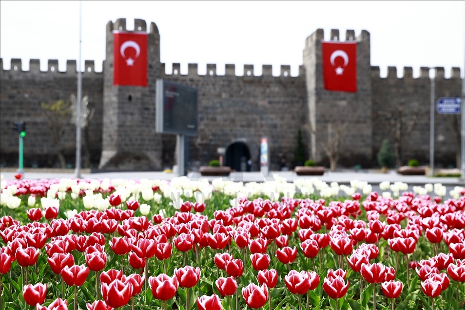 Kayseri'de sokağa çıkma kısıtlaması nedeniyle sessizlik hakim