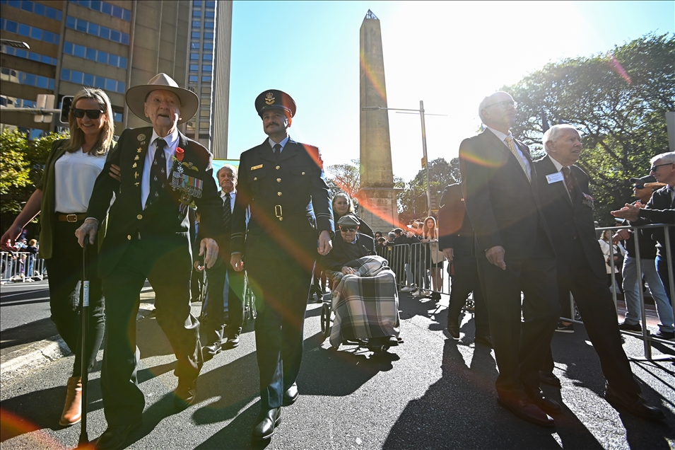 ANZAC Day Parade in Sydney