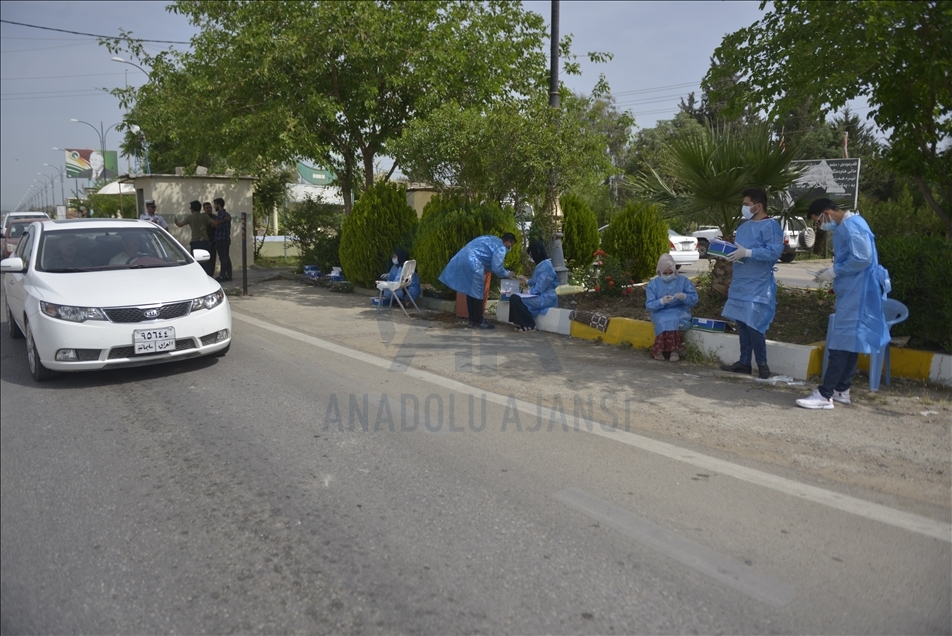 هەڵەبجە.. بەبێ بەرامبەر لە شەقامەکاندا پشکنینی کۆرۆنا بۆ هاووڵاتییان ئەنجام دەدرێت