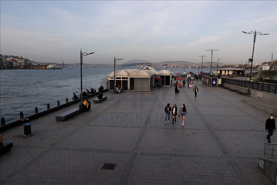 İstanbul'da tam kapanma başladı