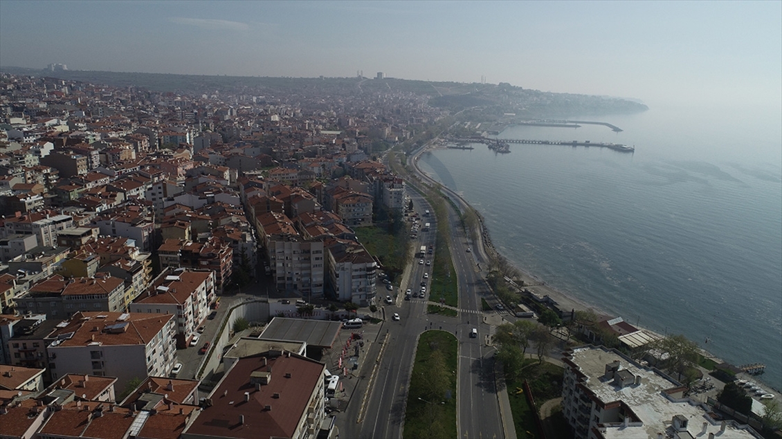Tekirdag, Turska - 30. april 2021: Širom Turske od sinoć je